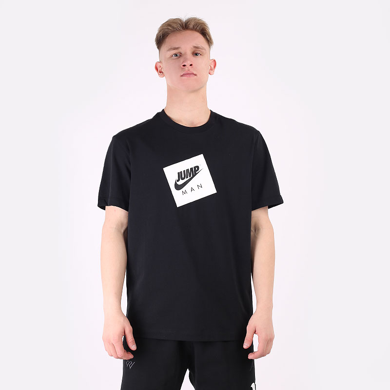 мужская черная футболка Jordan Jumpman Box Short-Sleeve T-Shirt DD0963-010 - цена, описание, фото 3